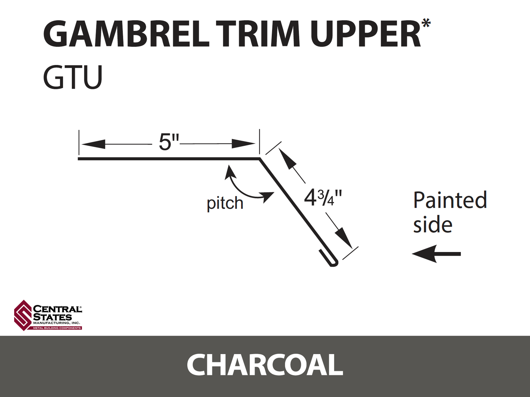 Gambrel Trim Upper