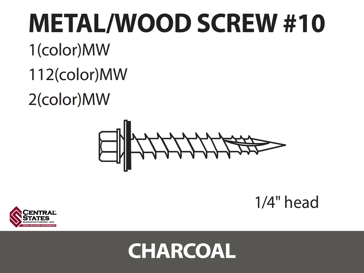 #10 Wood Screw - 250 qty