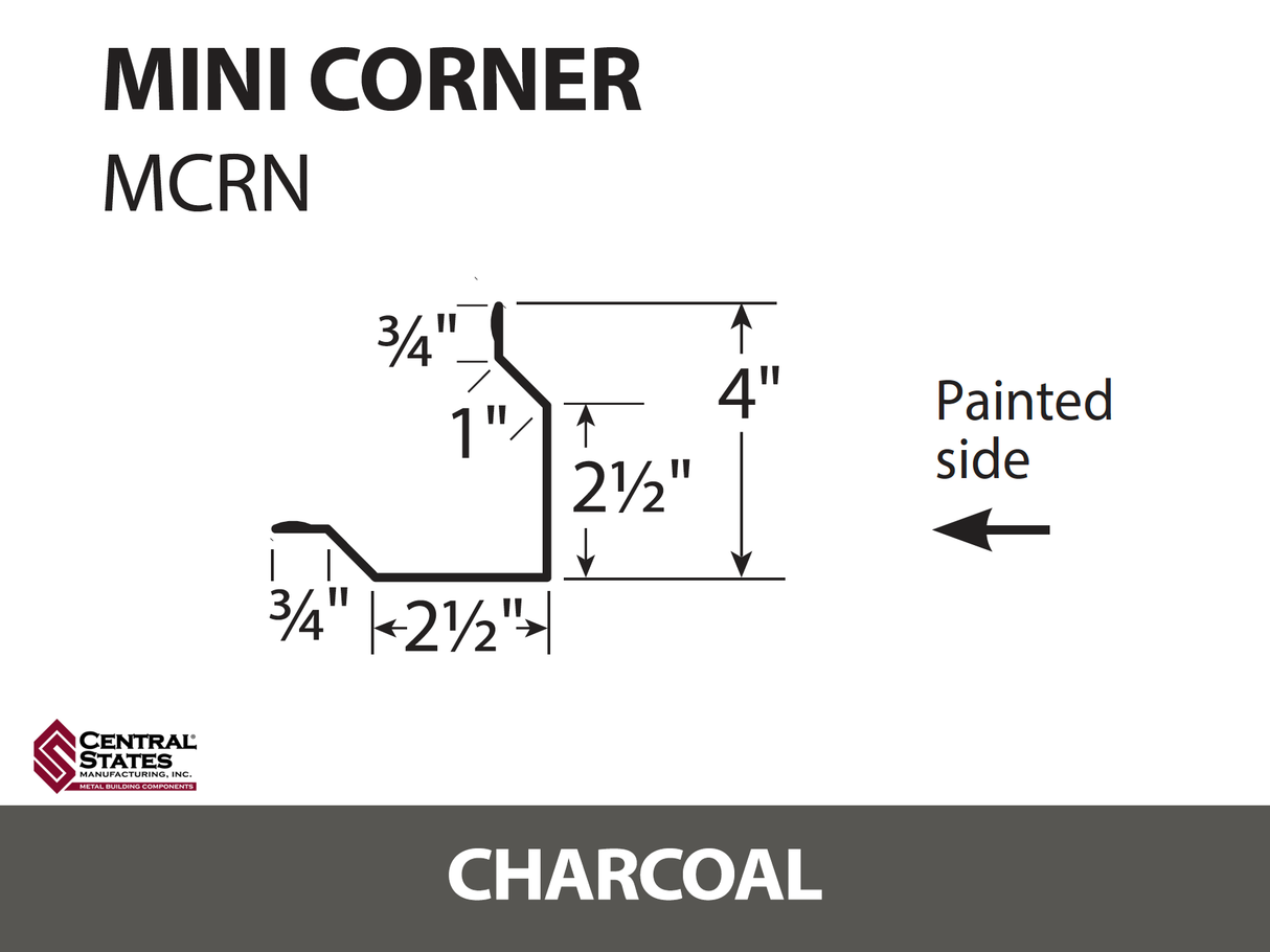 Mini Corner 10'2" - 29 ga.