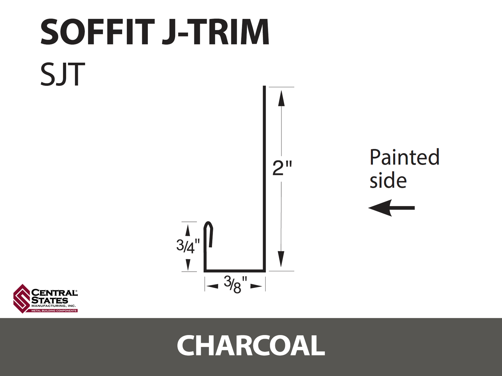Soffit J-Channel