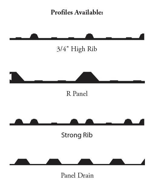 3/4" High Rib Outside Closure