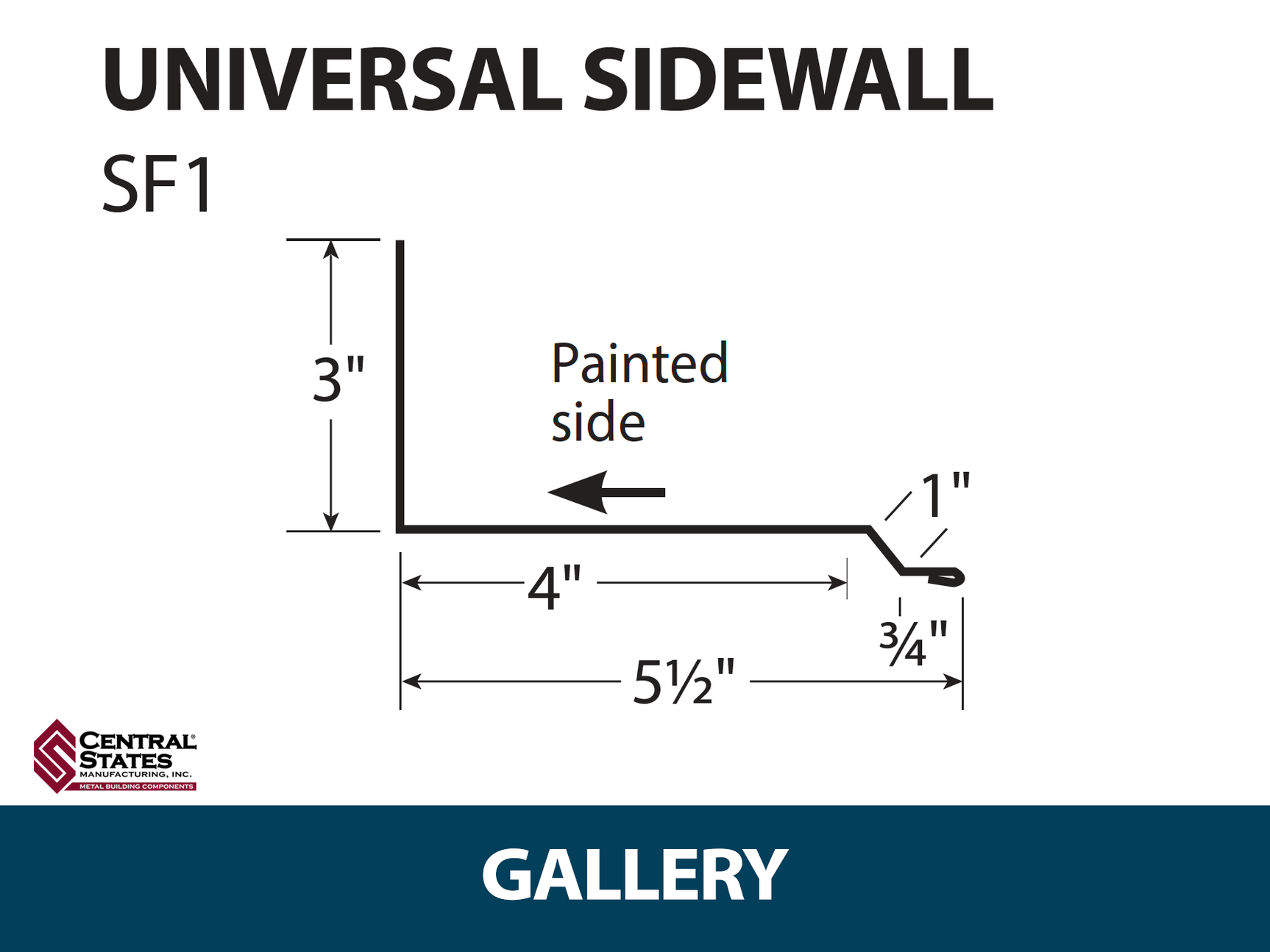 Universal Sidewall