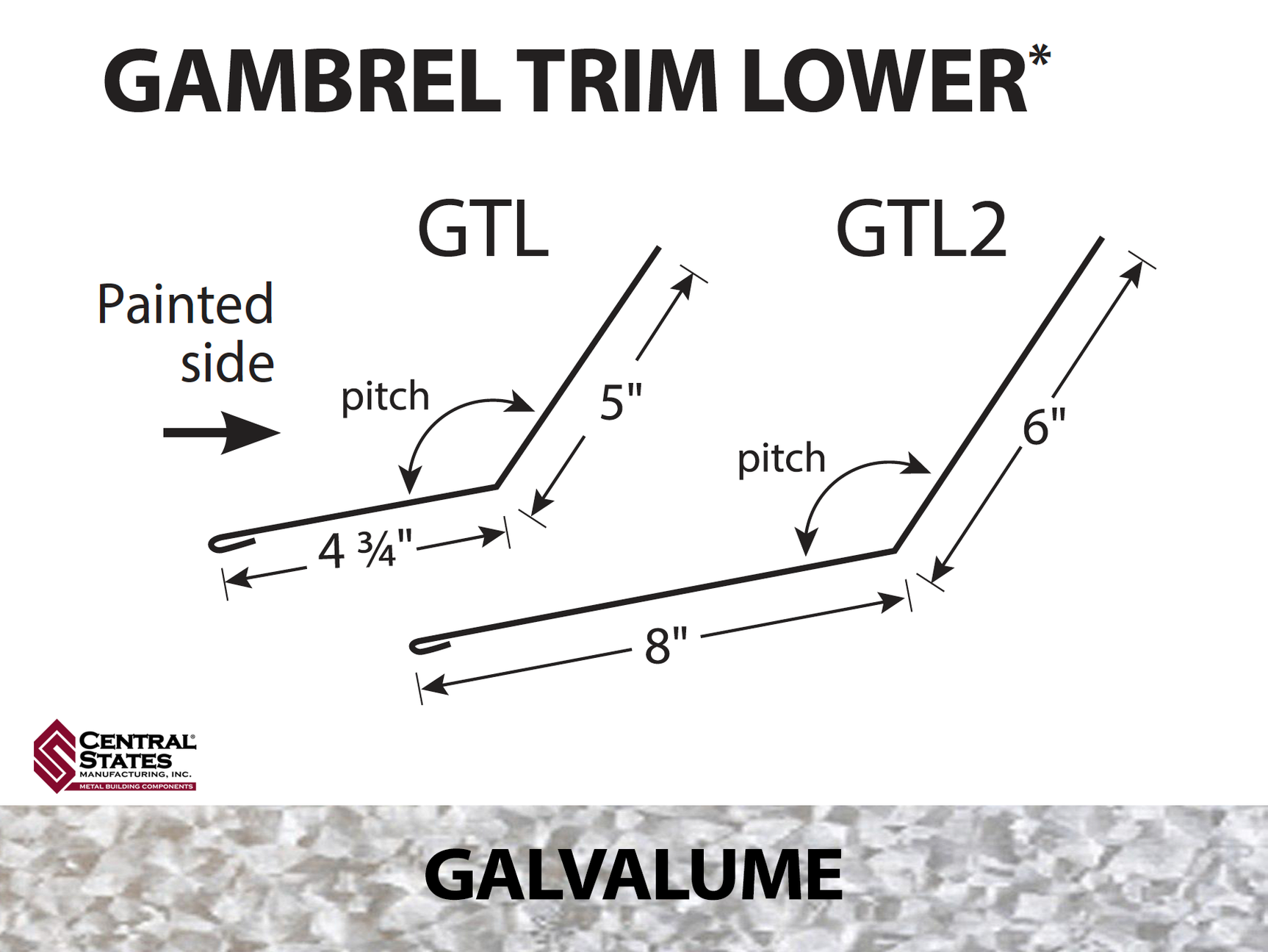 Gambrel Trim Lower