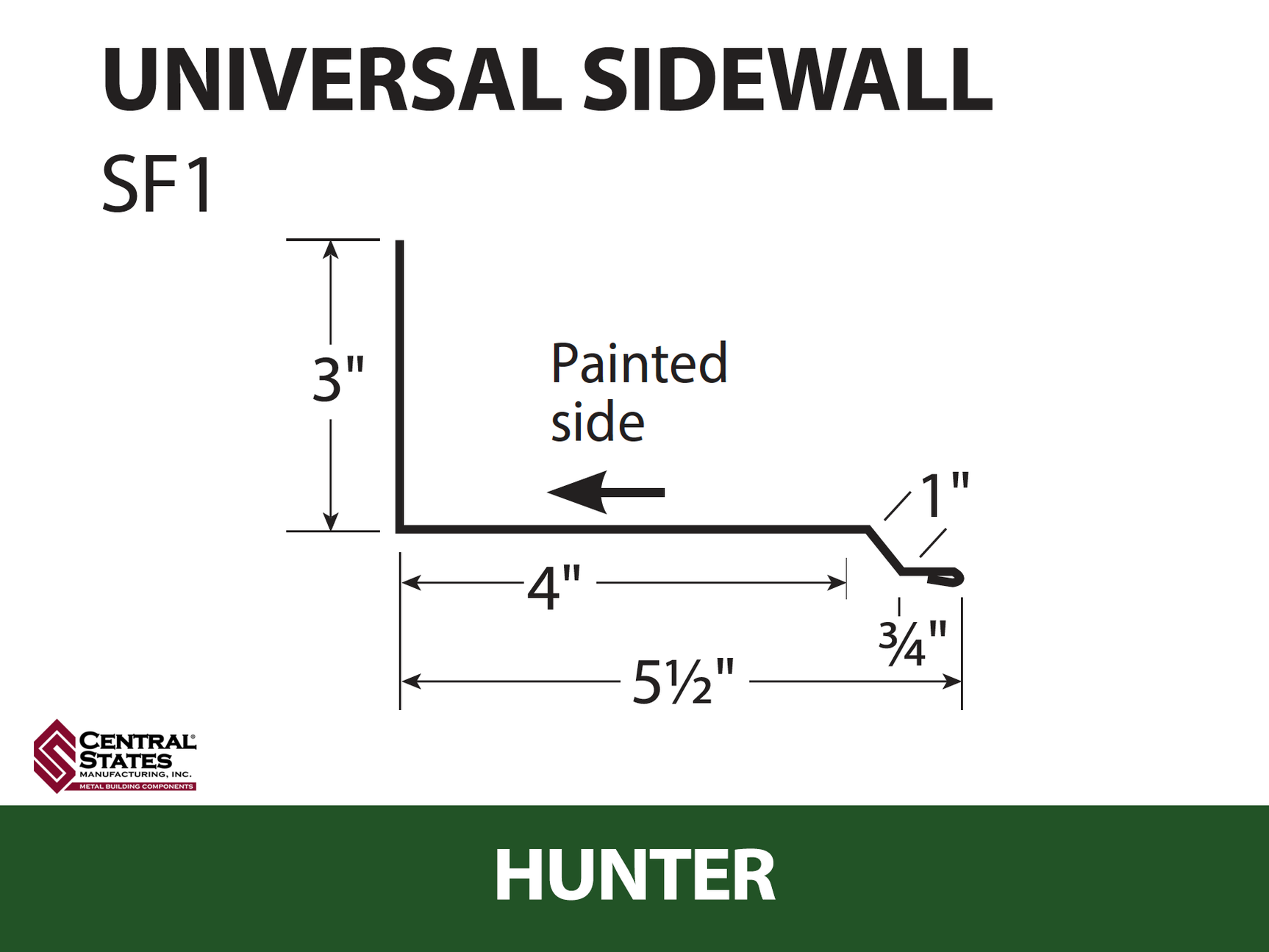 Universal Sidewall