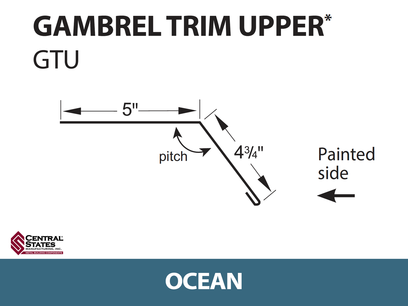 Gambrel Trim Upper
