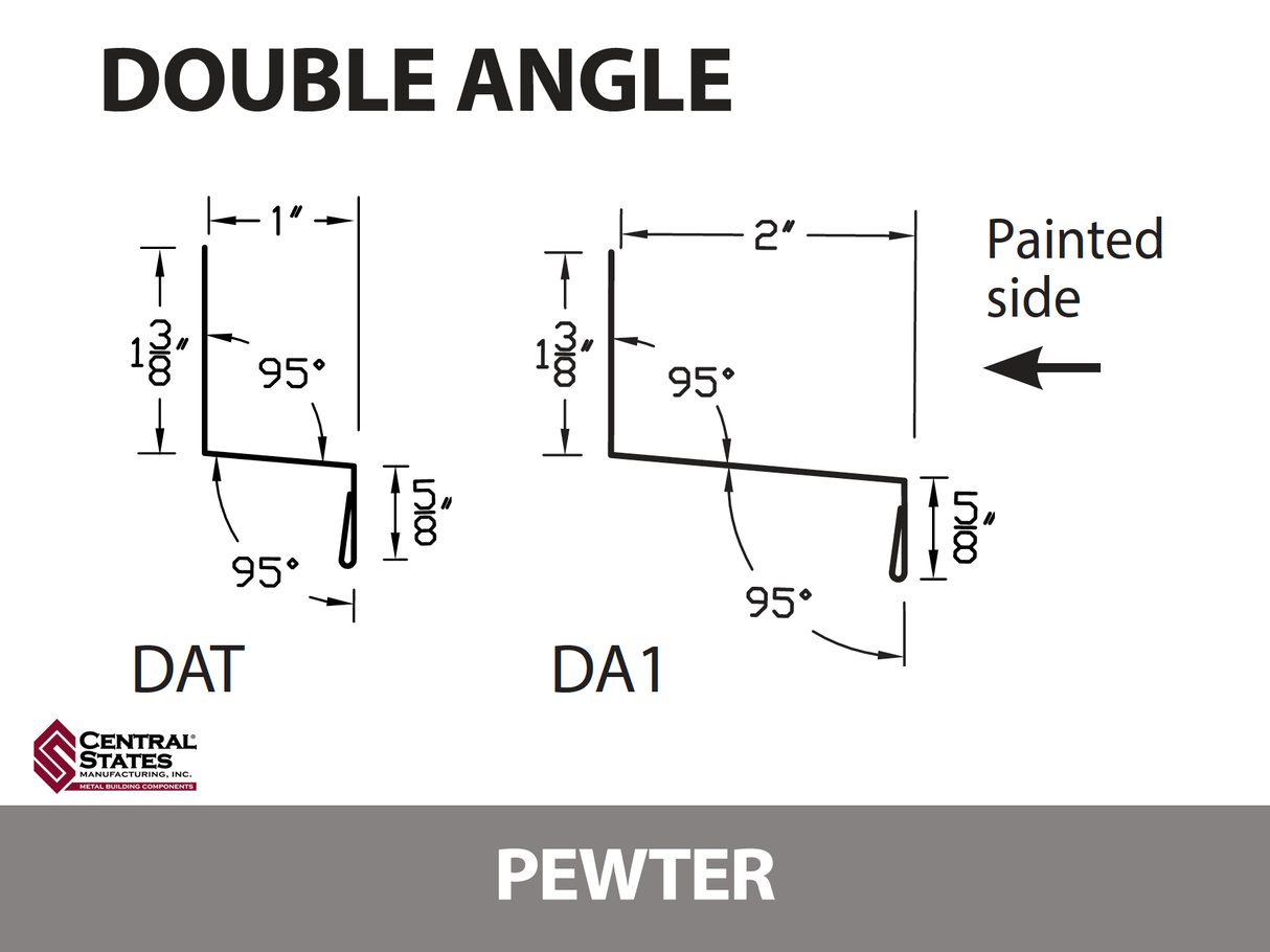 Double Angle 10'2" - 29 ga.