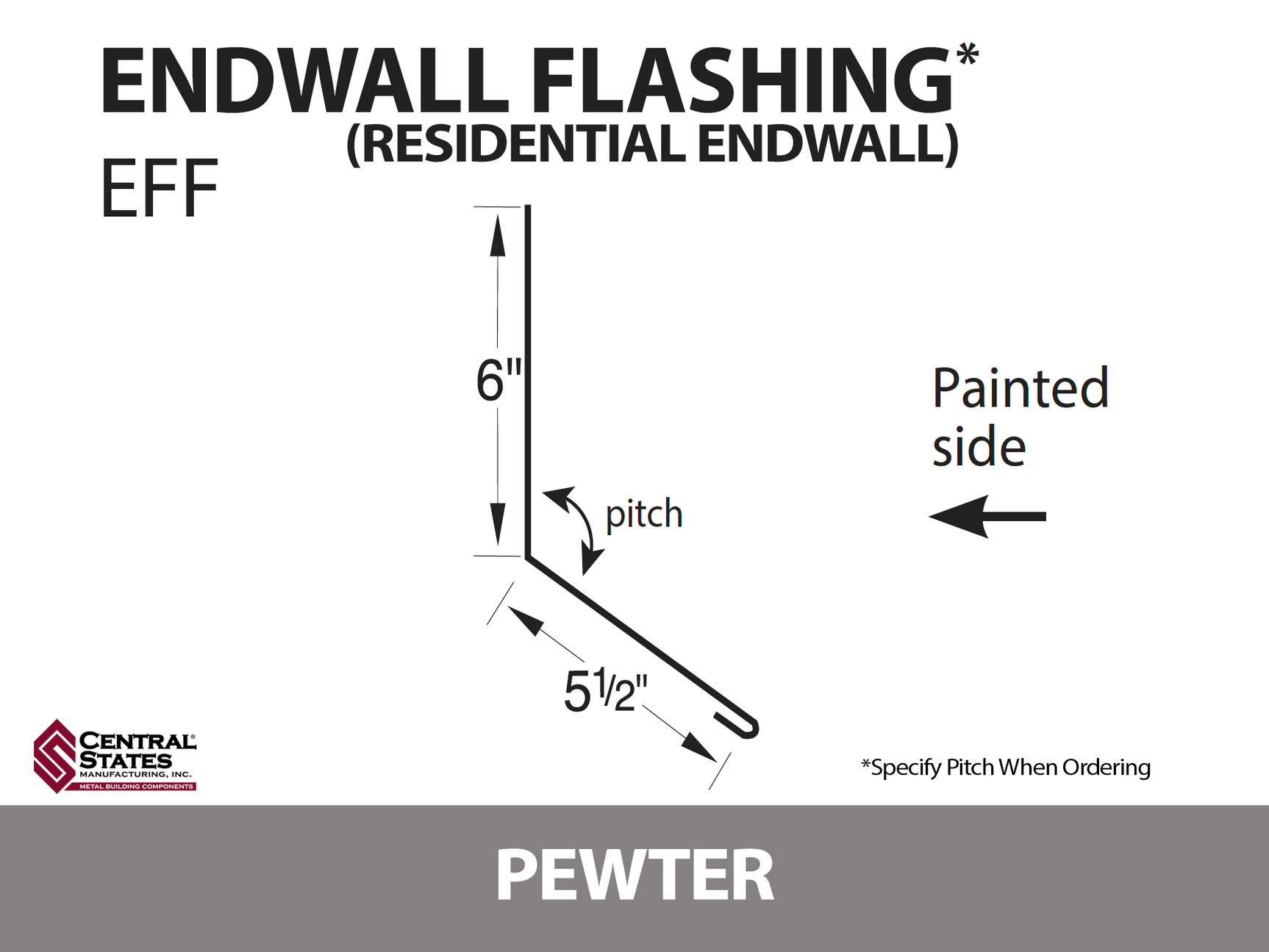 Endwall Flashing