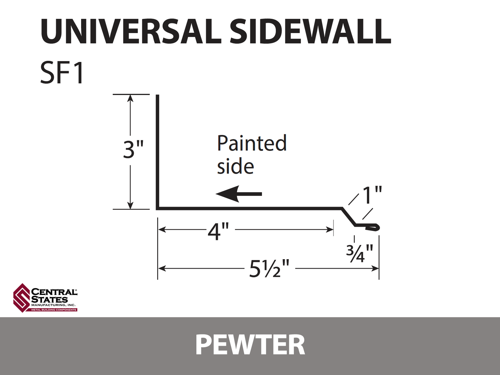 Universal Sidewall
