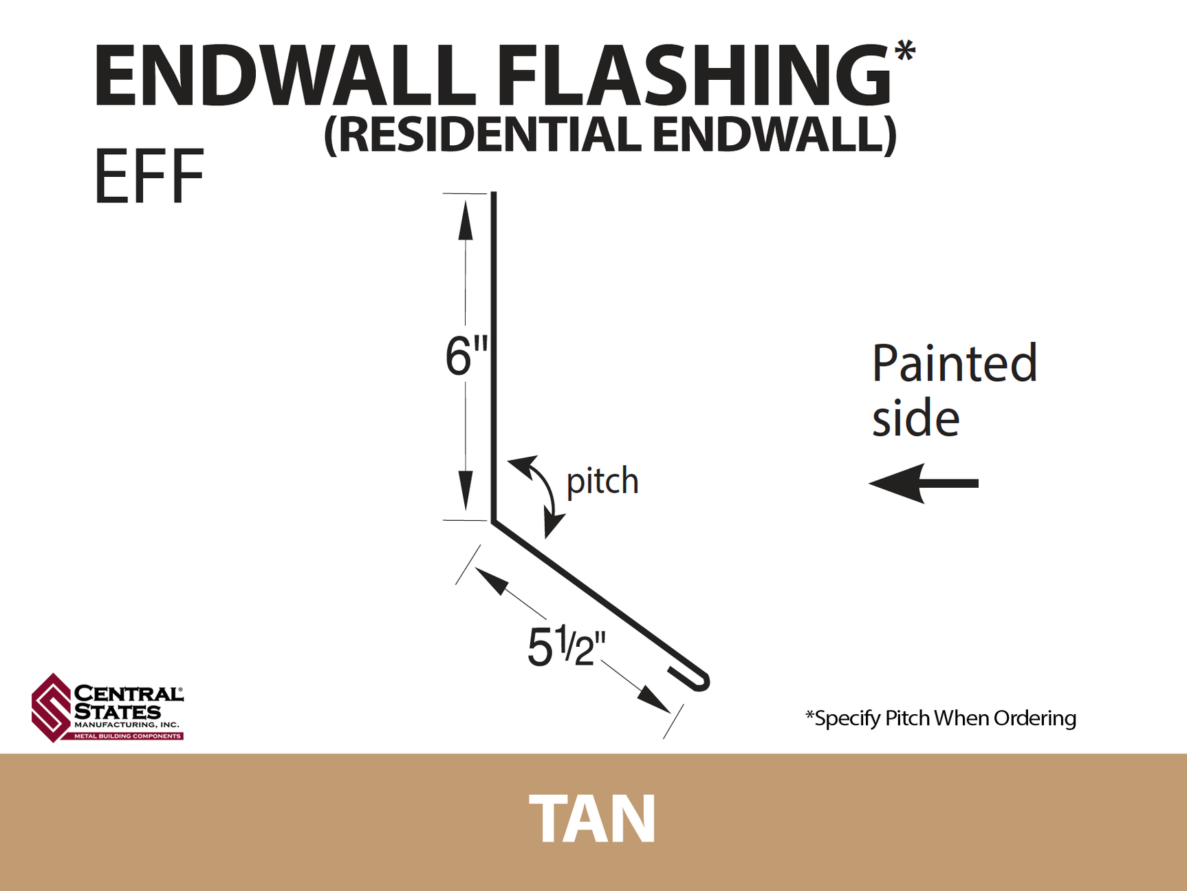 Endwall Flashing