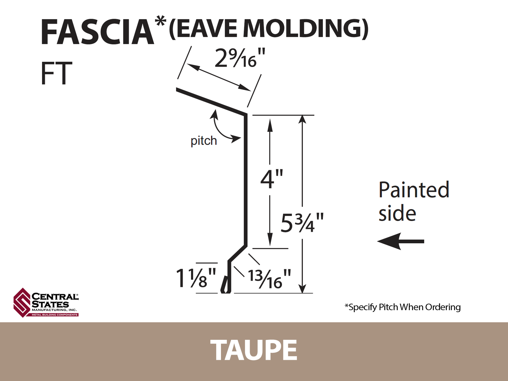 Eave Molding (Fascia)