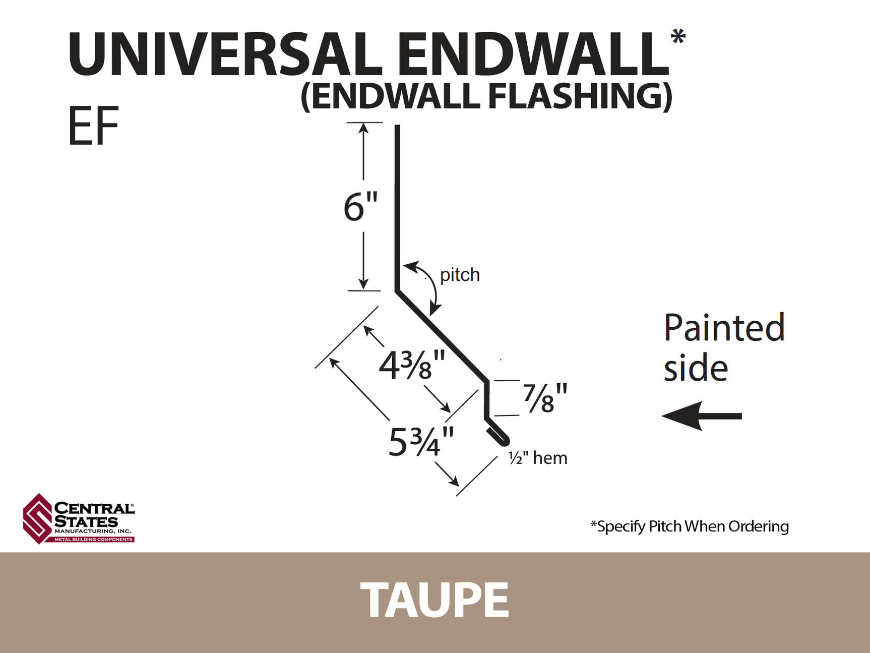 Universal Endwall
