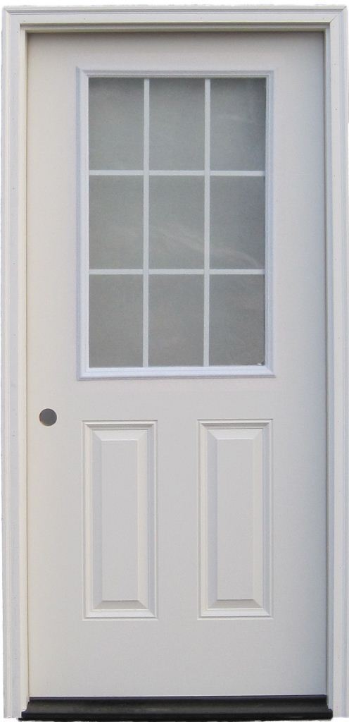 3'0" x 6'8" Personnel Door - 9-Lite (Single)