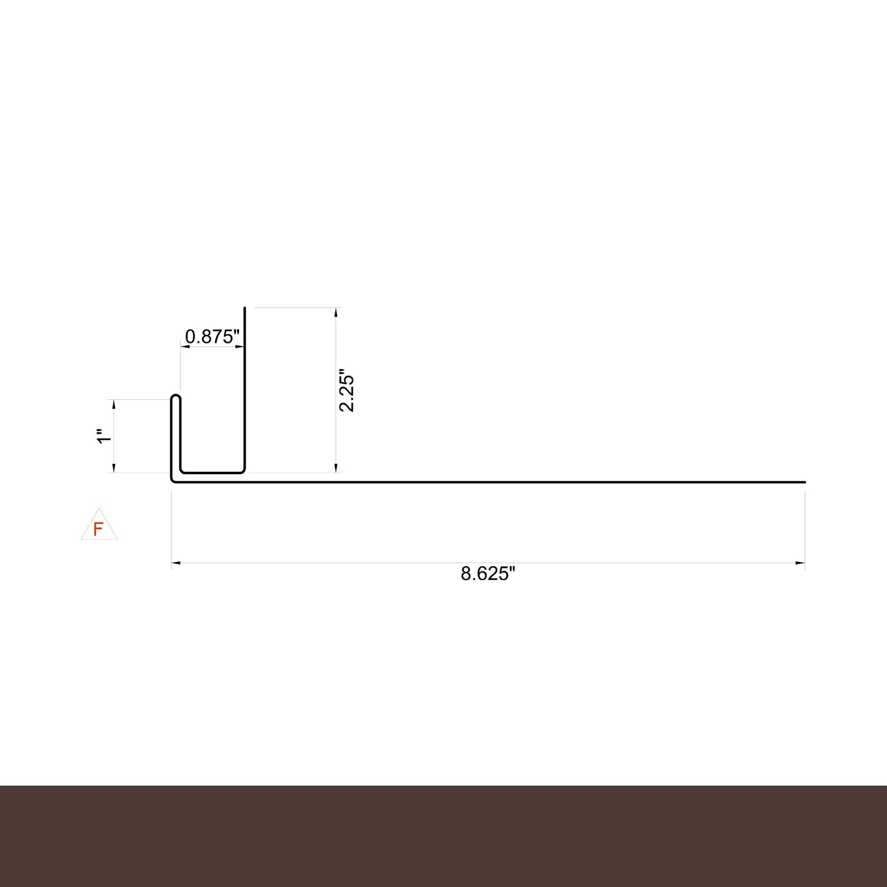 MasterRib® Overhead Door Trim