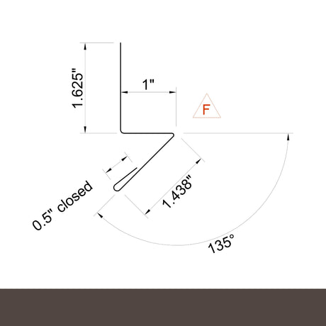 MasterRib® Base Angle - 29 ga. - 10'2''