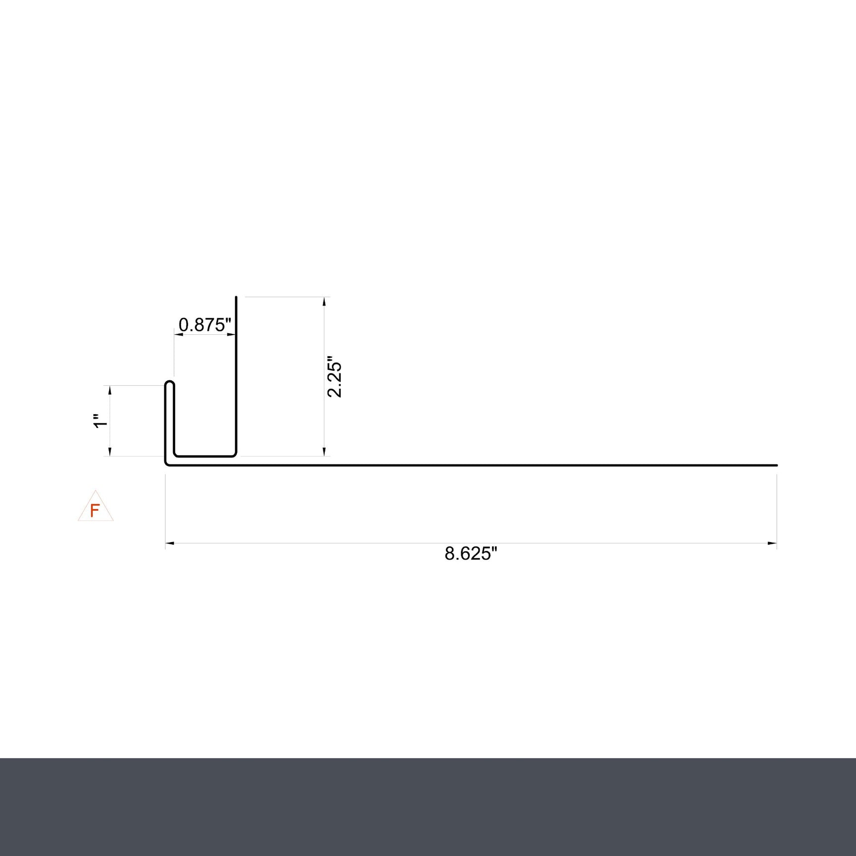 MasterRib® Overhead Door Trim