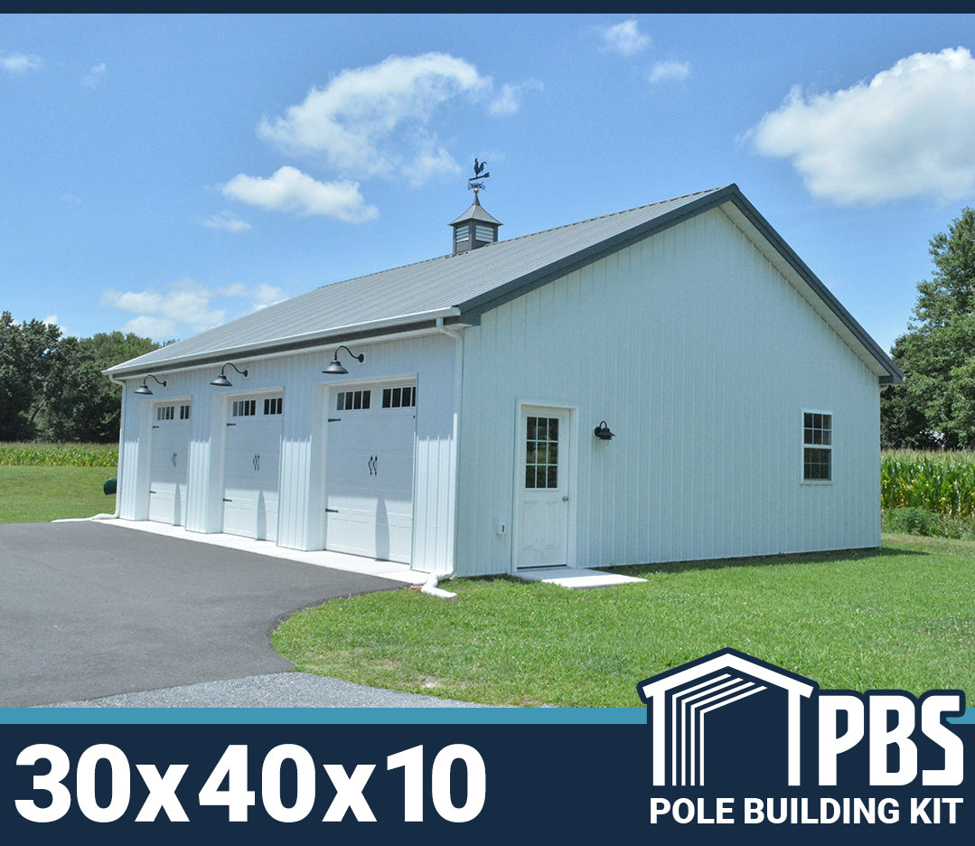 3-Car Garage - 30x40x10