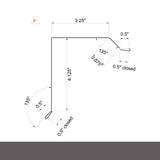 MasterRib® Residential Rake - 29 ga. - 10'2"