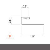 MasterRib® J Channel - 29 ga. - 10'2''