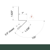 MasterRib® Base Angle - 29 ga. - 10'2''
