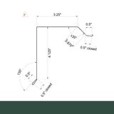 MasterRib® Residential Rake - 29 ga. - 10'2"