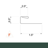 MasterRib® J Channel - 29 ga. - 10'2''