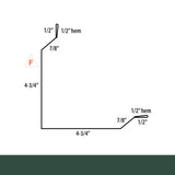 MasterRib® Outside Corner Trim - 29 ga. - 10'2"