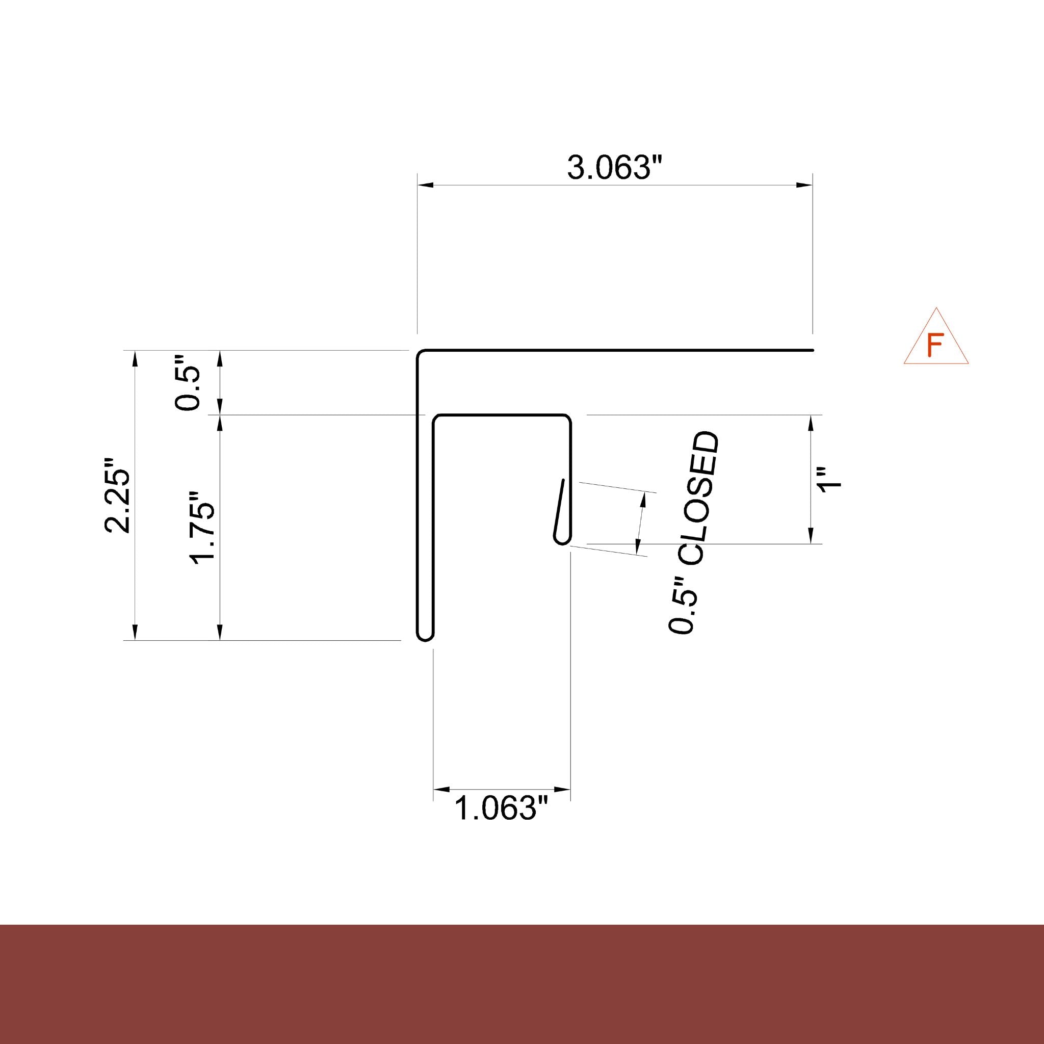 MasterRib® F and J Trim - 29 ga. - 10'2''