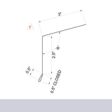 MasterRib® Eave Edge - 29 ga. - 10'2''
