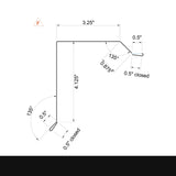 MasterRib® Residential Rake - 29 ga. - 10'2"