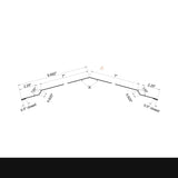 MasterRib® Ridge Cap - 29 ga. - 10'6"