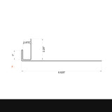 MasterRib® Overhead Door Trim