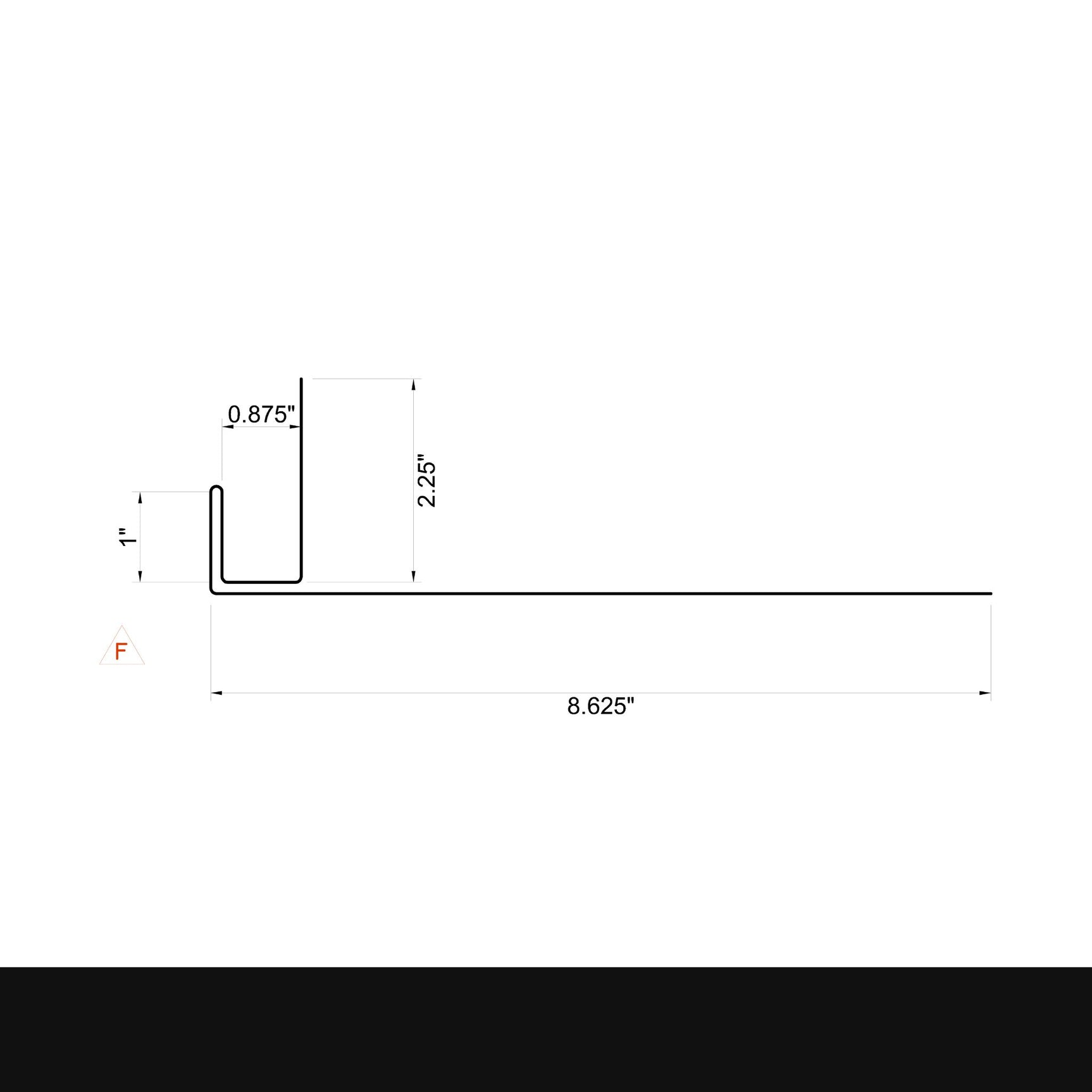 MasterRib® Overhead Door Trim