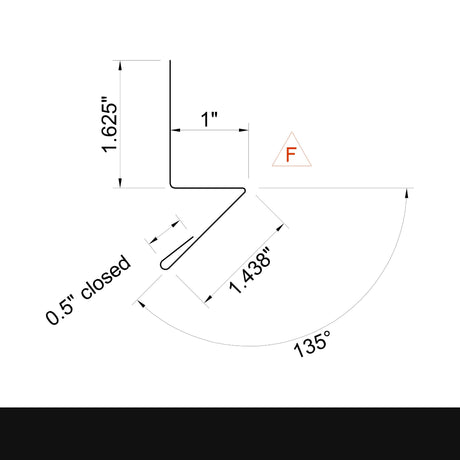 MasterRib® Base Angle - 29 ga. - 10'2''