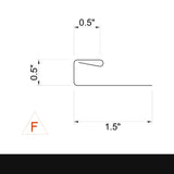 MasterRib® J Channel - 29 ga. - 10'2''