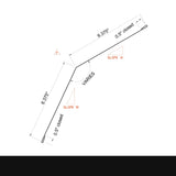 MasterRib® Upper Gambrel Flashing