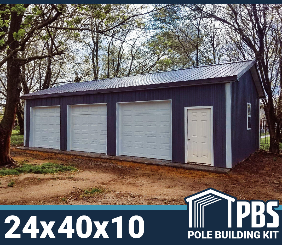 3-Car Garage - 24x40x10