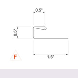 MasterRib® J Channel - 29 ga. - 10'2''