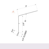 MasterRib® Eave Edge - 29 ga. - 10'2''