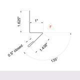 MasterRib® Base Angle - 29 ga. - 10'2''
