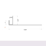 MasterRib® Overhead Door Trim