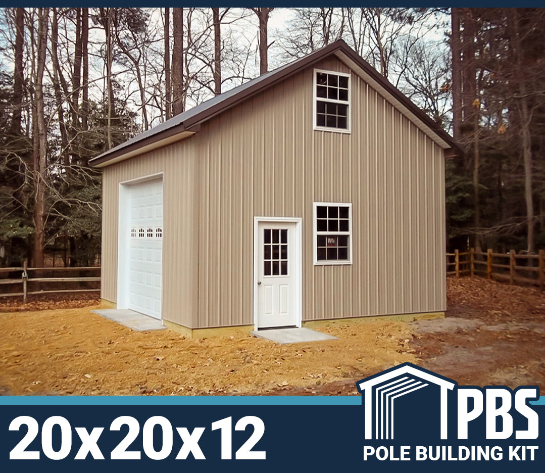 Single Car Garage - 20x20x12