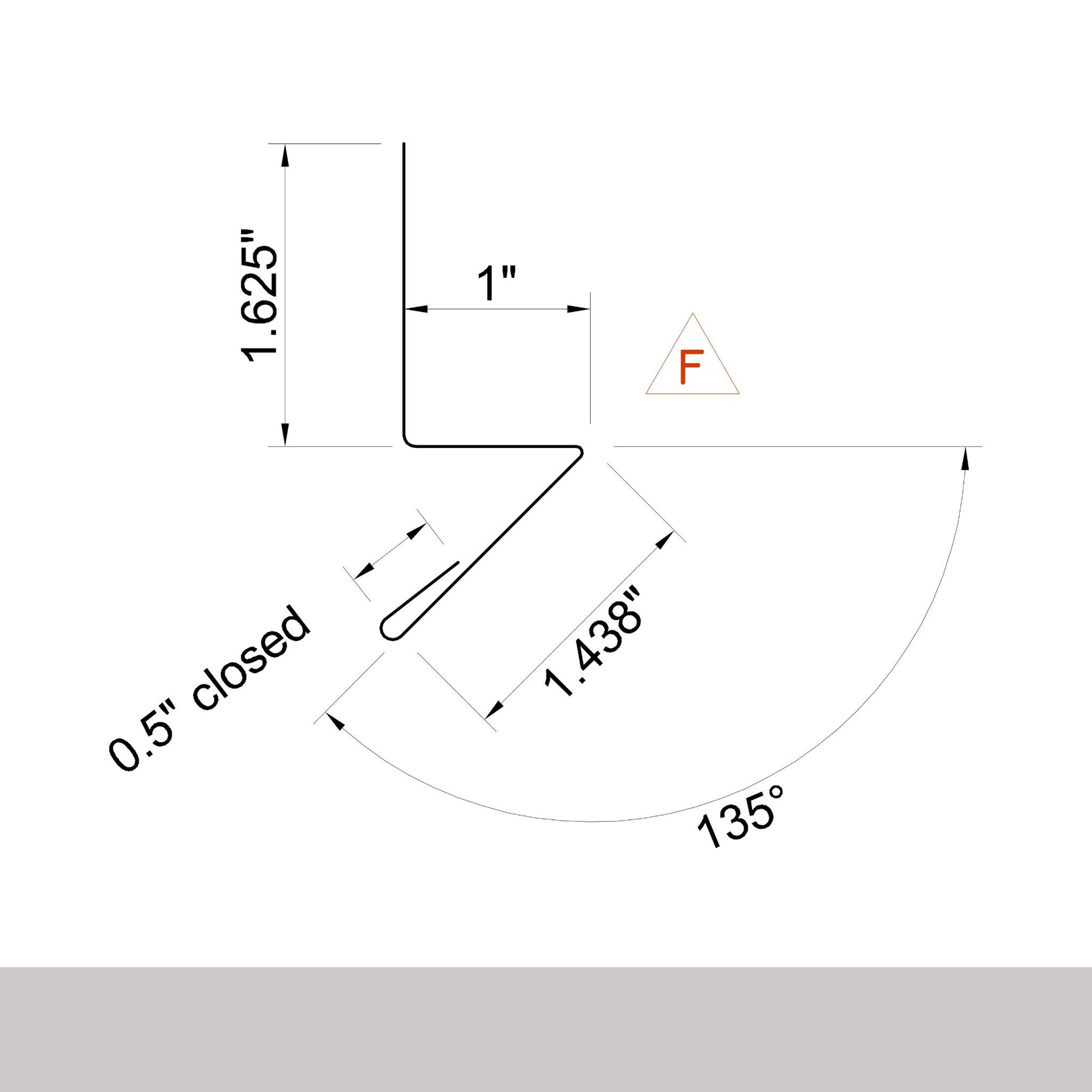 MasterRib® Base Angle - 29 ga. - 10'2''