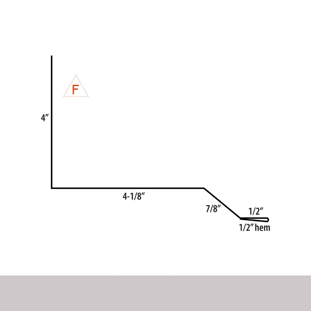 MasterRib® Sidewall Flashing – 29 Ga. | PBS Direct
