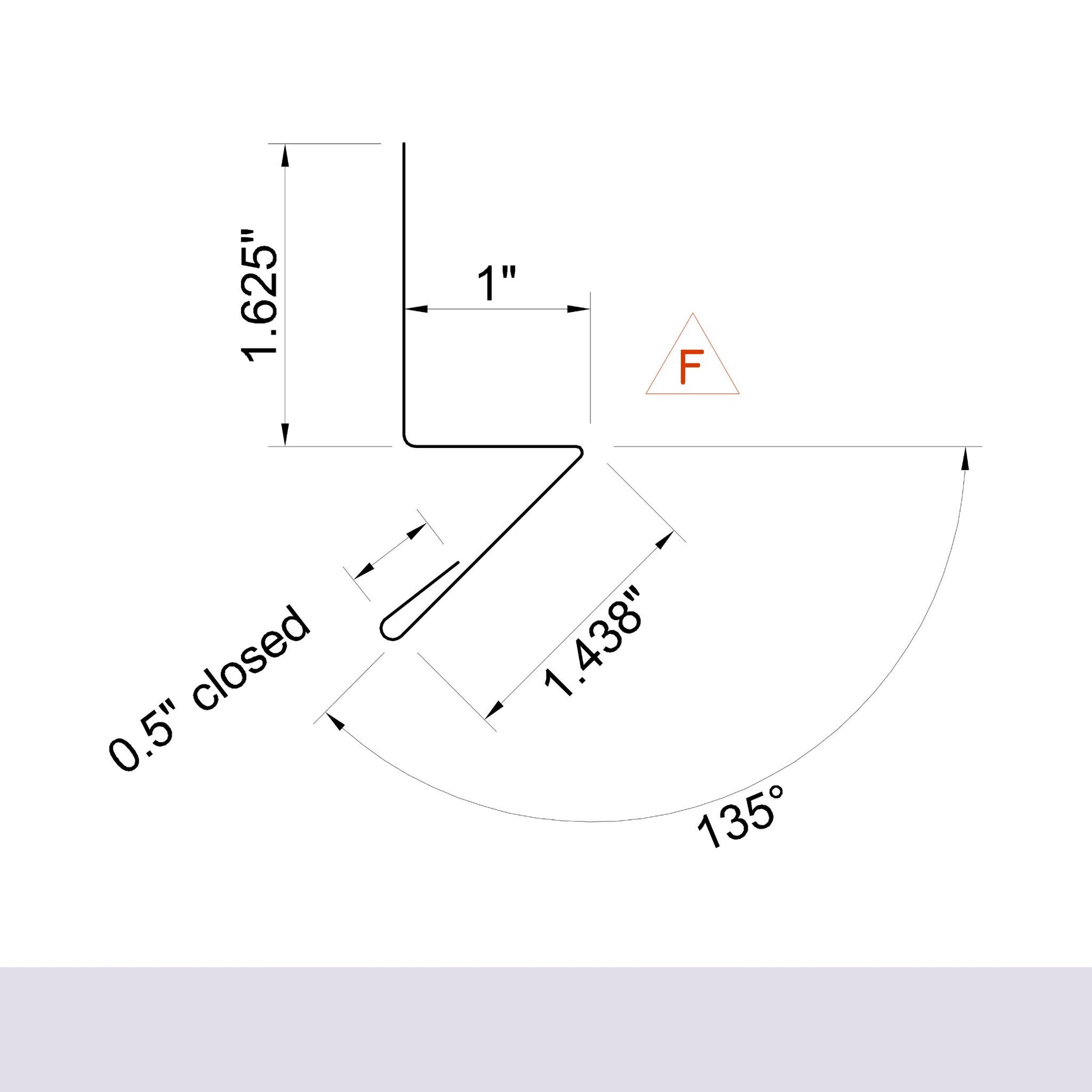 MasterRib® Base Angle - 29 ga. - 10'2''