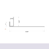 MasterRib® Overhead Door Trim