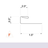 MasterRib® J Channel - 29 ga. - 10'2''