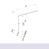 MasterRib® Eave Edge - 29 ga. - 10'2''