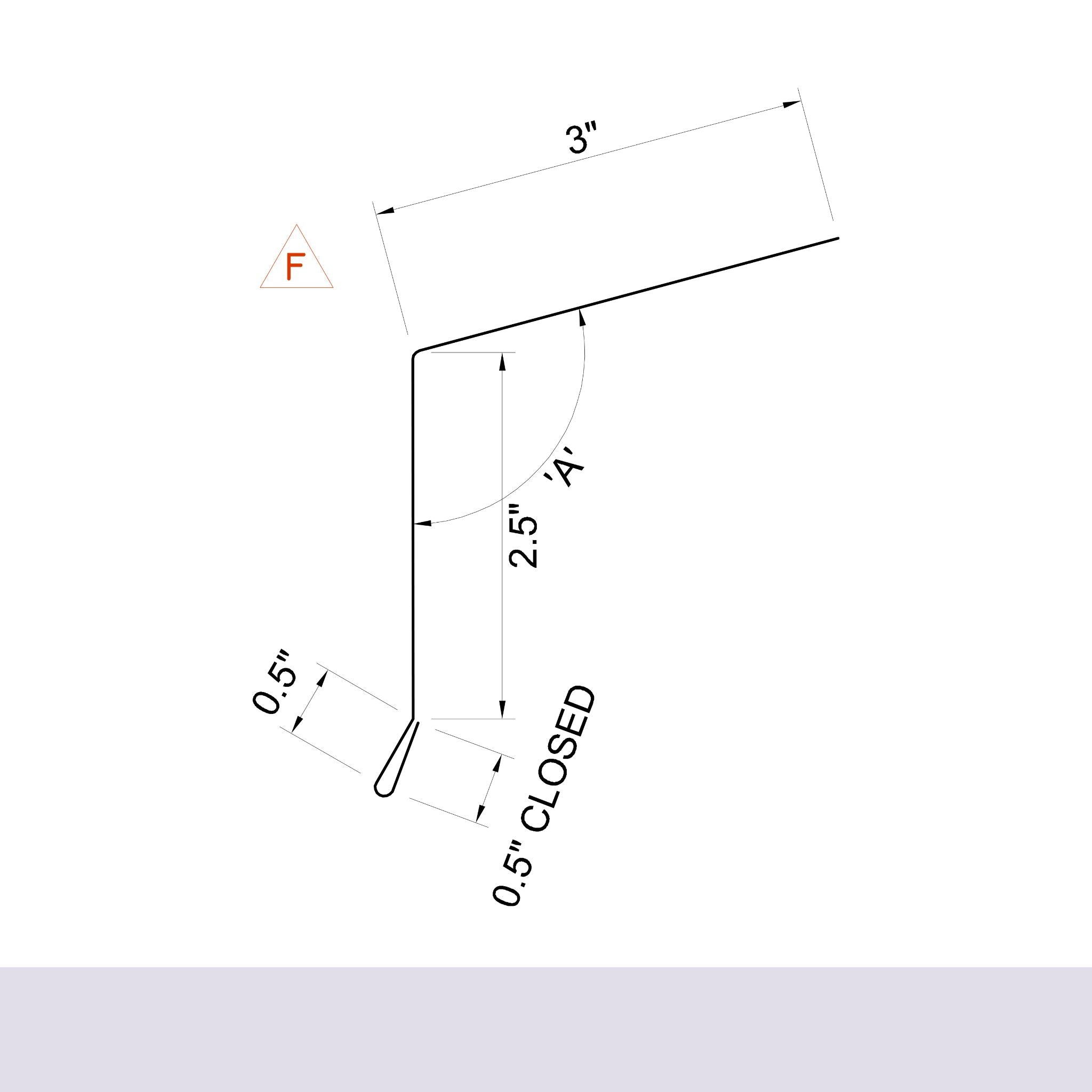 MasterRib® Eave Edge - 29 ga. - 10'2''