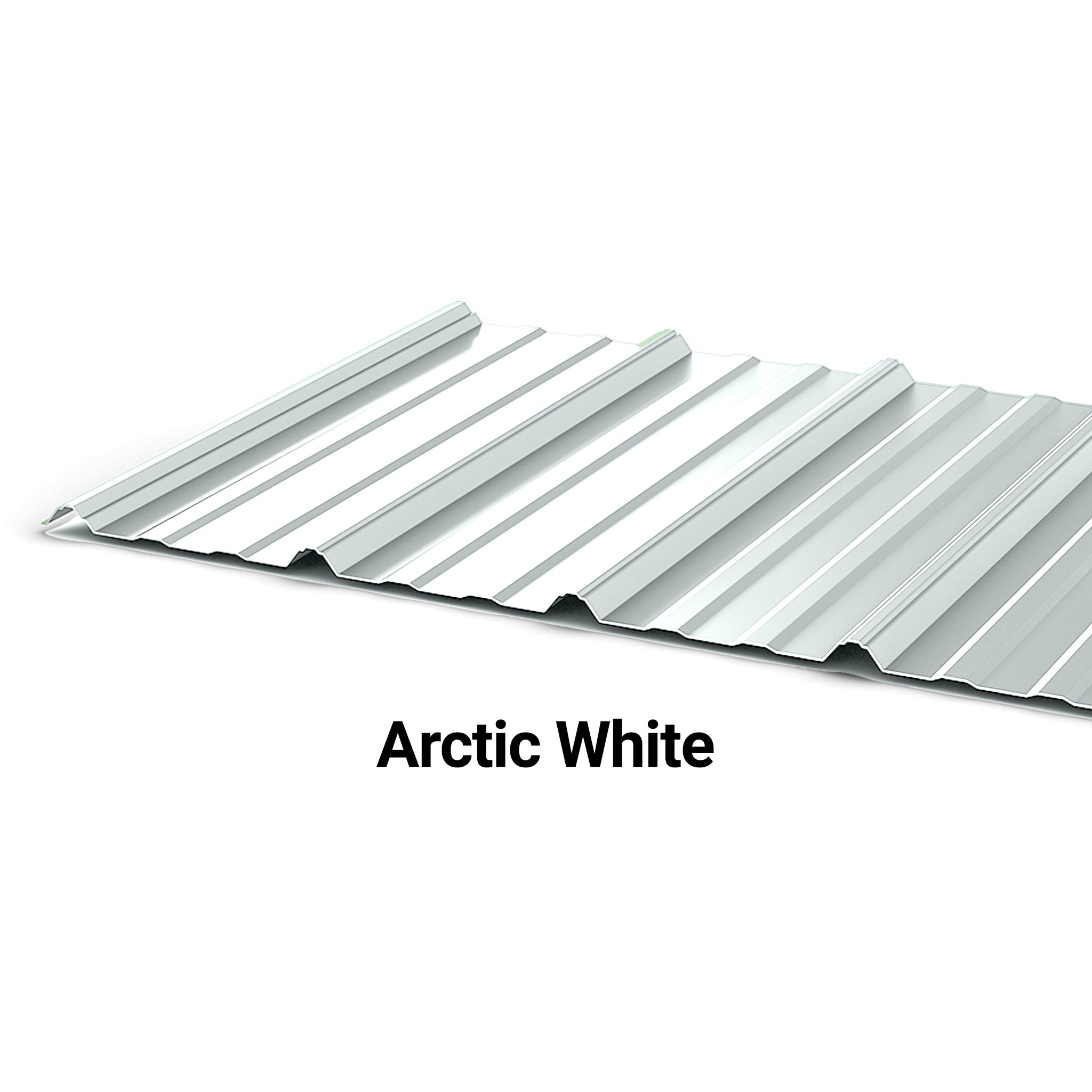 ValuRib® 29 ga. Arctic White - Custom Lengths (Limited Availability)