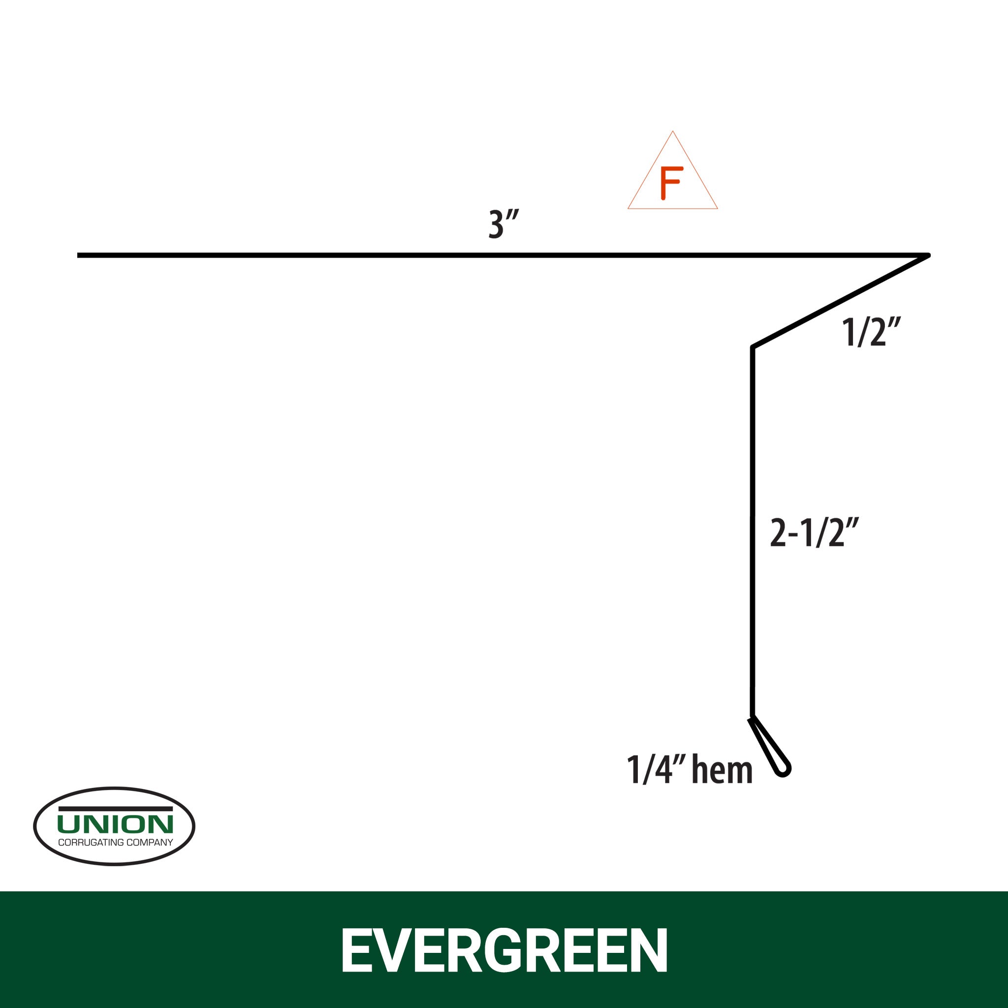 MasterRib® T-Style Drip Edge - 29 ga. - 10'2"